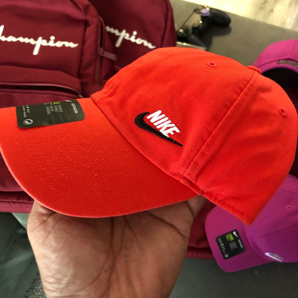 Nike washed dad hat